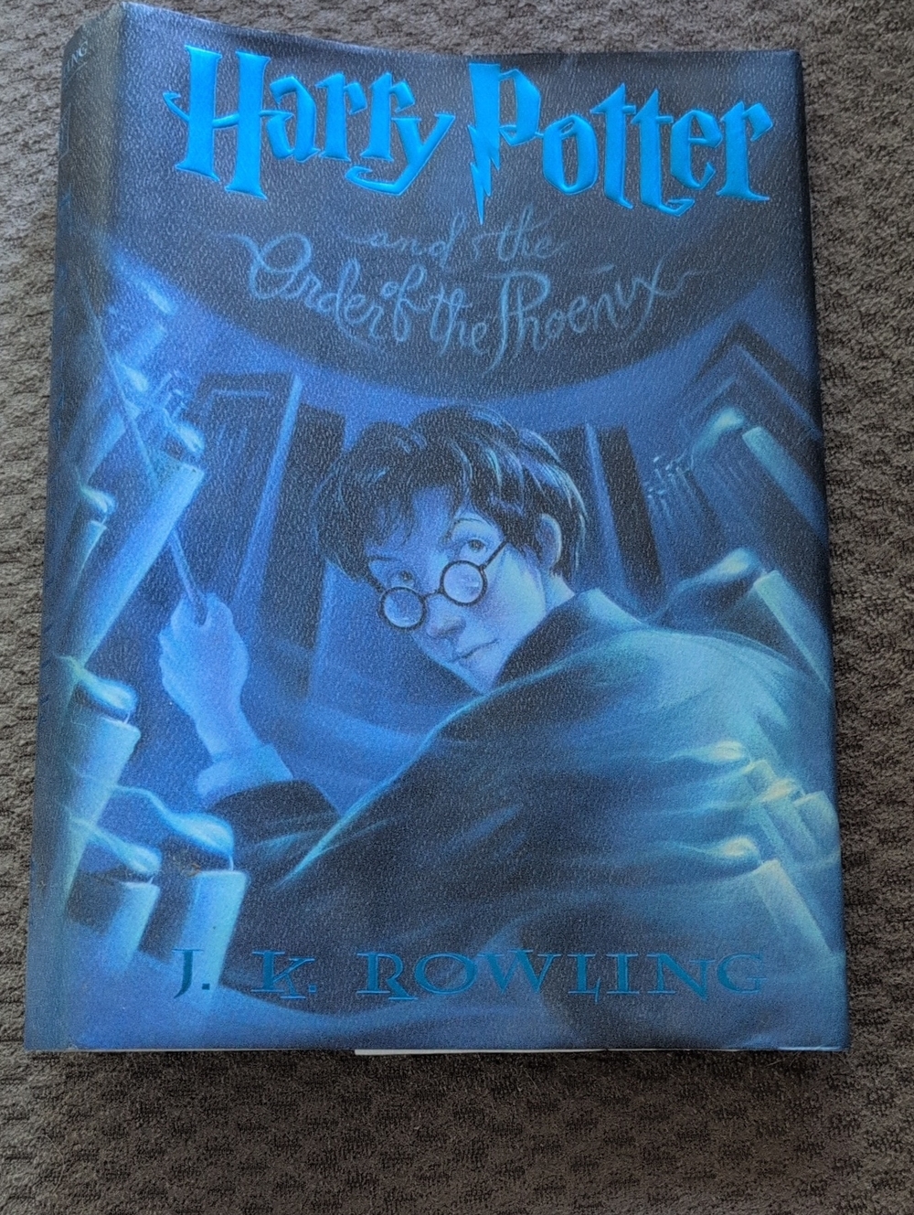 Dust Jacket ONLY For Harry Potter and the Order of the Phoenix Book Cover